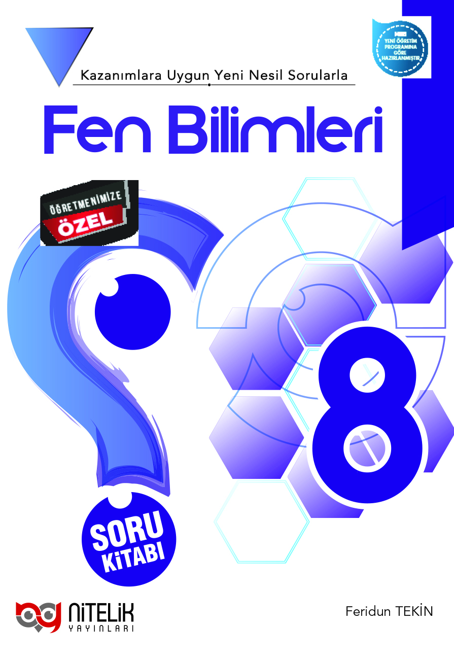 8. Sınıf Fen Bilimleri Soru Kitabı YENİ kapak görseli